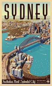 60 Inspiring Designs In The Style Of Art Deco Travel Posters Posters Australia Vintage Travel Posters Travel Posters