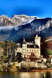 Chateau De Duingt Lac D Annecy Rhone Alpes France Been Here Travel Destinations Alpine Lake Beautiful Places France