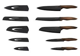 Amazon Com Kitchen Knife Set Hecef Stainless Steel Super Sharp Blade Chef Knife Set With Fda Grade Black Color Kitchen Knives Knife Set Kitchen Paring Knife