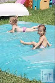 deze man had een geweldig idee 15 en 30 minuten later water blob diy achtertuin kind achtertuin