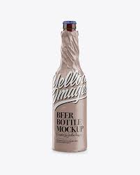 Download Amber Beer Bottle Wrapped In Glossy Paper Mockup In Bottle Mockups On Yellow Images Object Mockups Mockup Free Psd Beer Bottle Wraps Amber Beer PSD Mockup Templates