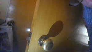 This will serve as your tension wrench, then, straighten out thoroughly the other bobby pin. How Can I Pick An Old Dexter Brass Privacy Door Handle With A Sliding Latch Lifehacks Stack Exchange