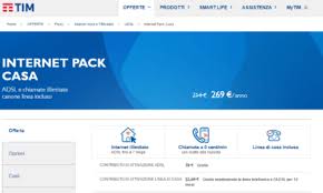 Offerte Adsl Tim Tim Internet Pack Casa Komparatore It