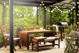 Applaro Gartenmobel Aus Massivholz U A Applaro Bank Aussen In Braun Ikea Outdoor Furniture Ikea Outdoor Ikea Garden Furniture