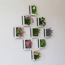 Check spelling or type a new query. Square Artificial Plant Box Wall Hanging Succulents Flower Plant Frame Mounted Office Wish