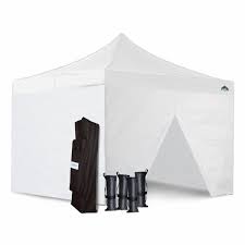 There is a meijer (a regional big box store similar to walmart) and several restaurants just down the road. Craft Show 10x10 Canopy With Walls And Weight Bags Package
