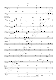 Downloadable sheet music for almost easy by the artist avenged sevenfold in bass tab format. Commodores Easy Bass Transcription Ronald Lapread