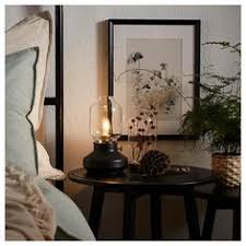 Tarnaby Lampada Da Tavolo Antracite Nero Ikea It Ikea Lamp Small Table Lamp Table Lamp