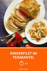 Rinderfilet Im Teigmantel Rezept Rinderfilet Fleisch Gerichte Rezepte