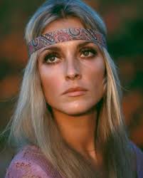 August 12, 1959: Sharon Tate, the abdicating Miss Richland, and Patti  Stewart, her successor, are shown sharing the royal robes and banner that  go with the position. Stewart became the new Miss