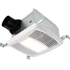Delta has done a nice job with its design as far as noise is concerned. Bathroom Ceiling Exhaust Fan 80 Cfm W Light Galvanized Steel Energy Star New Exhaust Fans Ventilators Home Garden