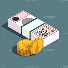 Low Poly Payment Methods Isometric 3d Model Isometric Low Poly Poly