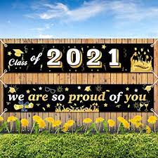 Find graduation party favors at the lowest price guaranteed. Buy Class Of 2021 Graduation Decorations 2 Pcs Congrats Grad Banners Graduation Party Supplies 2021 Graduation Banners Party Backdrop For Indoor Outdoor Graduation Yard Sign Graduation Gifts Party Favors Online In Slovakia B08r7czt4m