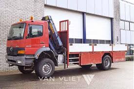 Mercedes Atego 1828 4x4 Crane Truck Truck Cranes Trucks Used Trucks