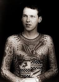 Lyle Tuttle Tattooed By Bert Grimm Historical Tattoos Vintage Tattoo Tattoos