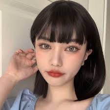 It will draw attention to your awesome face features and make you shine all day. Wig Women Black Short Straight Hair Wig Air Bangs Bobo Head Short Hair Wig Ik9y Shopee Thailand