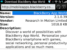 Visit desktop software blackberry 10 os. Blackberry App World 2 1 0 39 Now Available For Download Crackberry