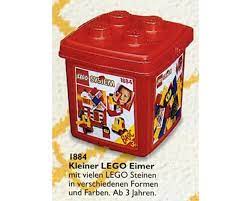 LEGO Set 1884-1 Small Bucket (1992 Universal Building Set > Basic) |  Rebrickable - Build with LEGO