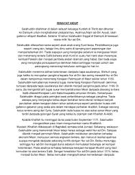 Umat islam harus bersatu padu & menjauhi sifat mazmumah agar islam. Doc Riwayat Hidup Raziq Ikram Academia Edu