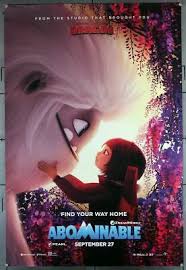ABOMINABLE (2019) 29541 Animation One-Sheet Movie Poster Jill Culton Todd  Wi