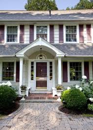 Western Mass House Tour Dutch Colonial Revival In Longmeadow Dutch Colonial Exterior Colonial Exterior Dutch Colonial Homes