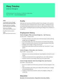 Land the job you want. Interior Designer Resume Examples Writing Tips 2021 Free Guide