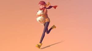 Run Before The Rain By Undoodle Rain 3d Model Shiba Inu