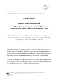 ''you're meeting them right where they are if you say, 'i realize this behavior has been a good. Pdf Adventure Therapy With Youth At Risk Focusing On Key Elements Of Common Understanding Within The European Adventure Therapy Partnership Project Reaching Further