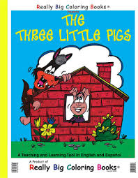 Download The Three Little Pigs Giant Coloring Book Coloring Books