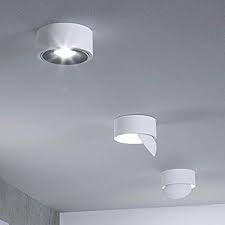 licht trend santa led aufbauspot schwenkbar dimmbar 980 lumen weiss deckenlampe deckenleuchte aufbaustrahler led spot strahle licht trend led spots flurlampen