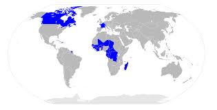 قائمة الدول المتخذة الفرنسية لغة رسمية ويكيبيديا
