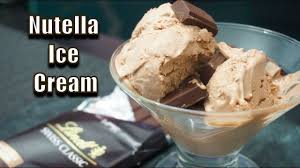 Good chocolate ice cream has contrasting allure. Nutella Ice Cream Using Kitchenaid Ice Cream Maker Easy Cooking Skill Youtube