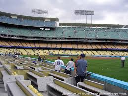 Dodger Stadium View From Baseline Club 44 Vivid Seats