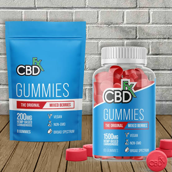 CBDfx Mixed Berry CBD Gummies - Great CBD Shop