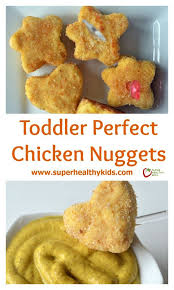 These Are Perfect For A Toddler Meal Easy For Them To Eat And Even Easier To Make Recipe Chicken Nugget Recipes Baby Food Recipes Food