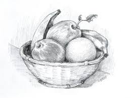 Pin By Thom Futrell On Drawings Fruits Drawing Still Life Fruit Pencil Drawings