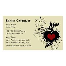 Senior Caregiver Business Cards Zazzle Com In 2021 Senior Caregiver Caregiver Buisness Cards