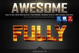 Download Awesome Photoshop Text Effects Graphic By Mualanadesign Creative Fabrica SVG Cut Files