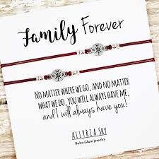 Birthday Gifts For Cousin Sister Set Of Two Friendship Bracelets With Family Etsy Mom Birthday Gift Family Birthdays Gifts For Family