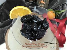 Festive Mulled Wine Prunes Pruneaux Au Vin Chaud Recipe Sweet Recipes Desserts Desserts Menu Classic Desserts