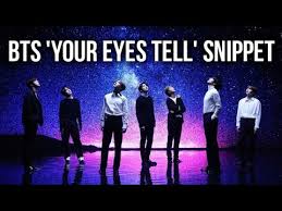 Bts Your Eyes Tell Teaser Snippet Ost For Movie Youtube