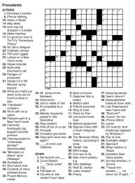Easy Crossword Puzzles For Seniors Large Printable Crossword Puzzles Crossword Puzzles Free Printable Crossword Puzzles
