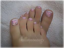 Painted toe nail design ideas. 61 Stunning Wedding Toe Nail Ideas For Your Big Day