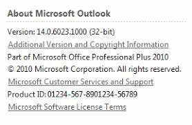As needed start a new document. How To Check The Service Pack Level In Office 2010 Msoutlook Info