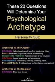 These 20 Questions Will Determine Your Psychological Archetype Psicologia Videos Along The Way