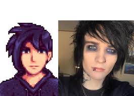 Was listening to Johnnie Guilbert and now all I can think is how similar  they look : r/StardewValley