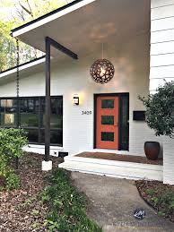 Doors feature engineered stiles and rails for strength. A Stunning Exterior Makeover Painted Brick And More Kylie M Interiors