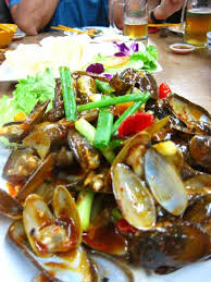 Dua Tao Aka Razor Clams In Sambal Sauce Malaysian Cuisine Clam Recipes Malaysian Food