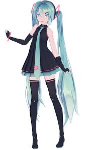 Today S Miku Module Of The Day Is Sour Black By Sour暄 Miku Hatsune Miku Cute Art Styles
