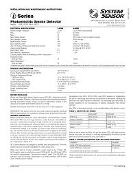 Demonstrating how to wire a four wire smoke detector system sensor i3. Instalacion De Detector Electromagnetic Interference Radio